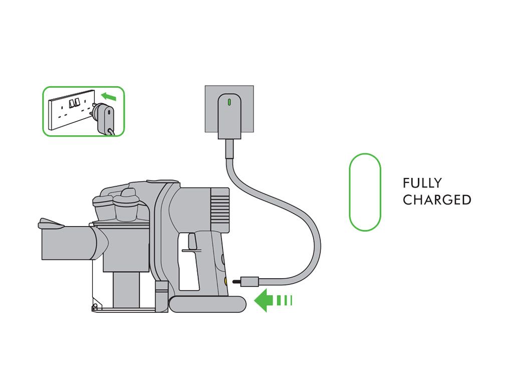 Dyson discount battery charge